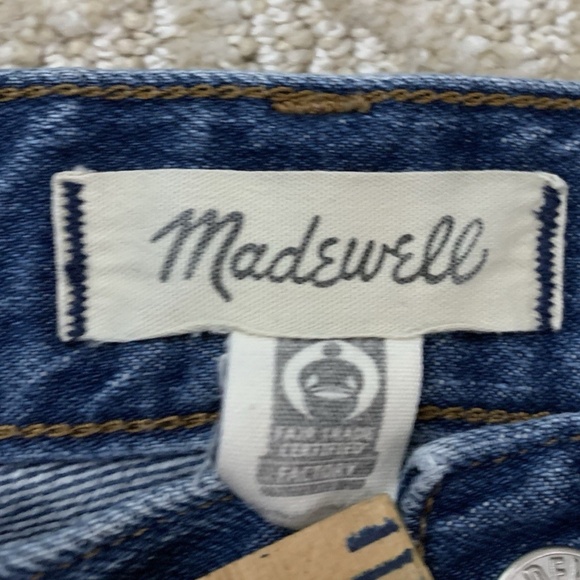 MADEWELL The Perfect Vintage Straight Jean women's 23 Greenhaven Wash Seamed V - Picture 3 of 16